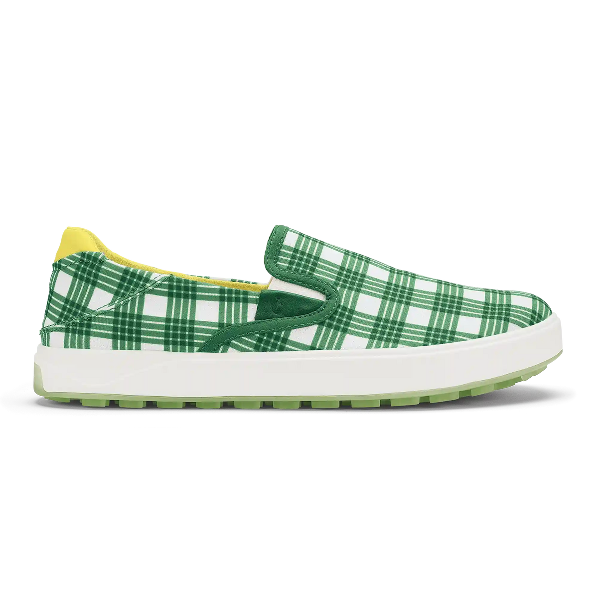 Wai‘alae Slip On - Medium Green / Bright White