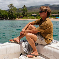Tuahine Palm  -  Dk Java / Golden Sand